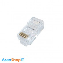 سوکت شبکه RJ45 Cat6 UTP اکو بدون تست