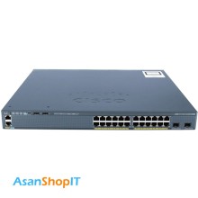 سوئیچ 24 پورت سیسکو مدل WS-C2960X-24PD-L