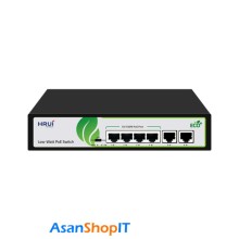 HRUI-HR902-AF-42N-4-Port-PoE-10/100-Switch
